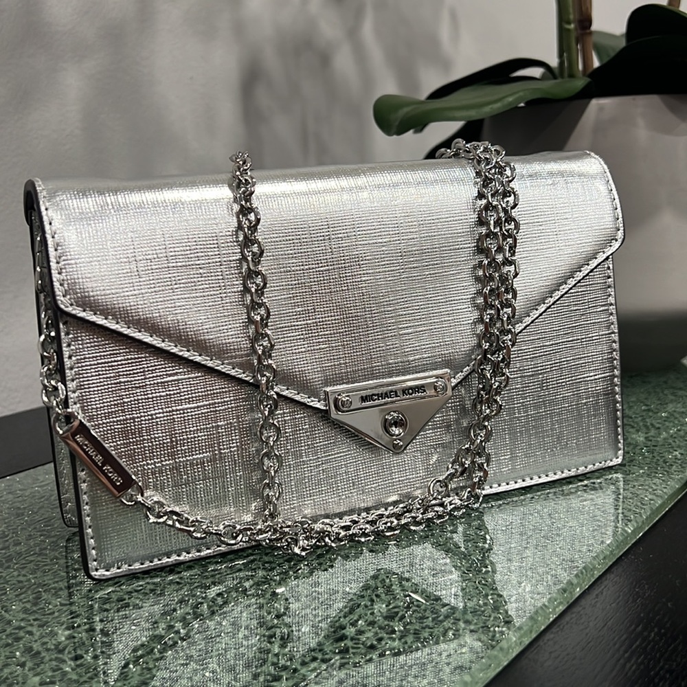 Michael Kors Metallic Purse